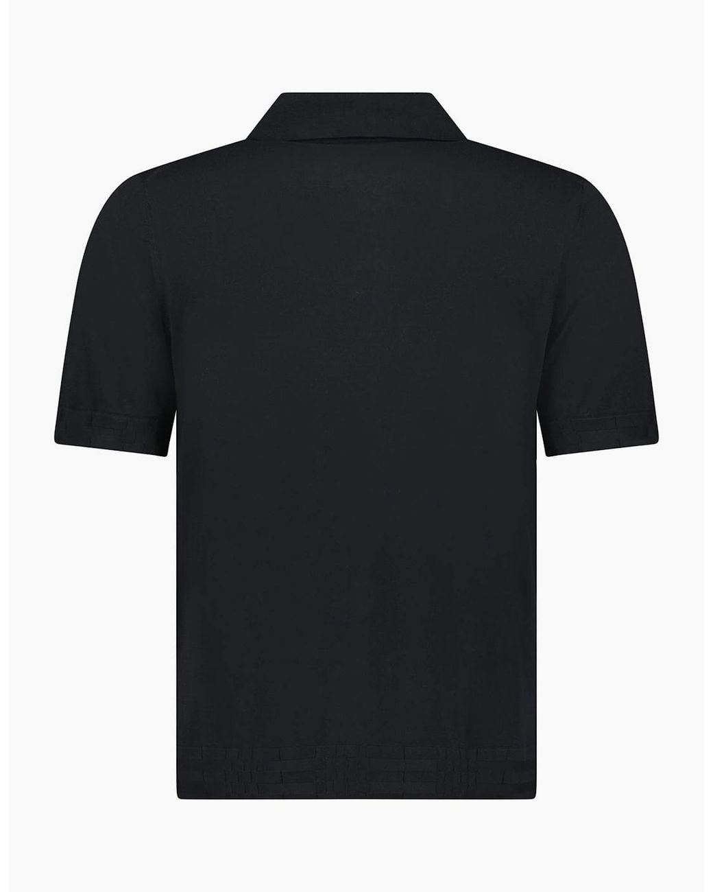 Burberry Black Kieran Polo Shirt for men