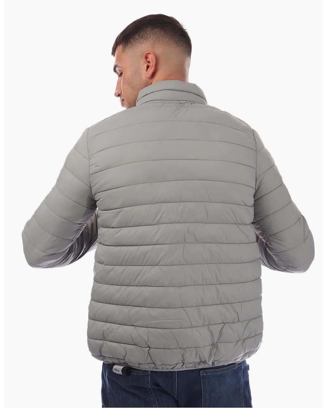Aquascutum Gray Puffer Jacket for men