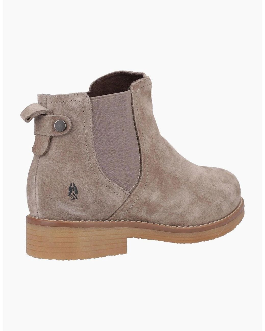 Hush Puppies Brown Maddy Suede Memory Foam Ankle Boots