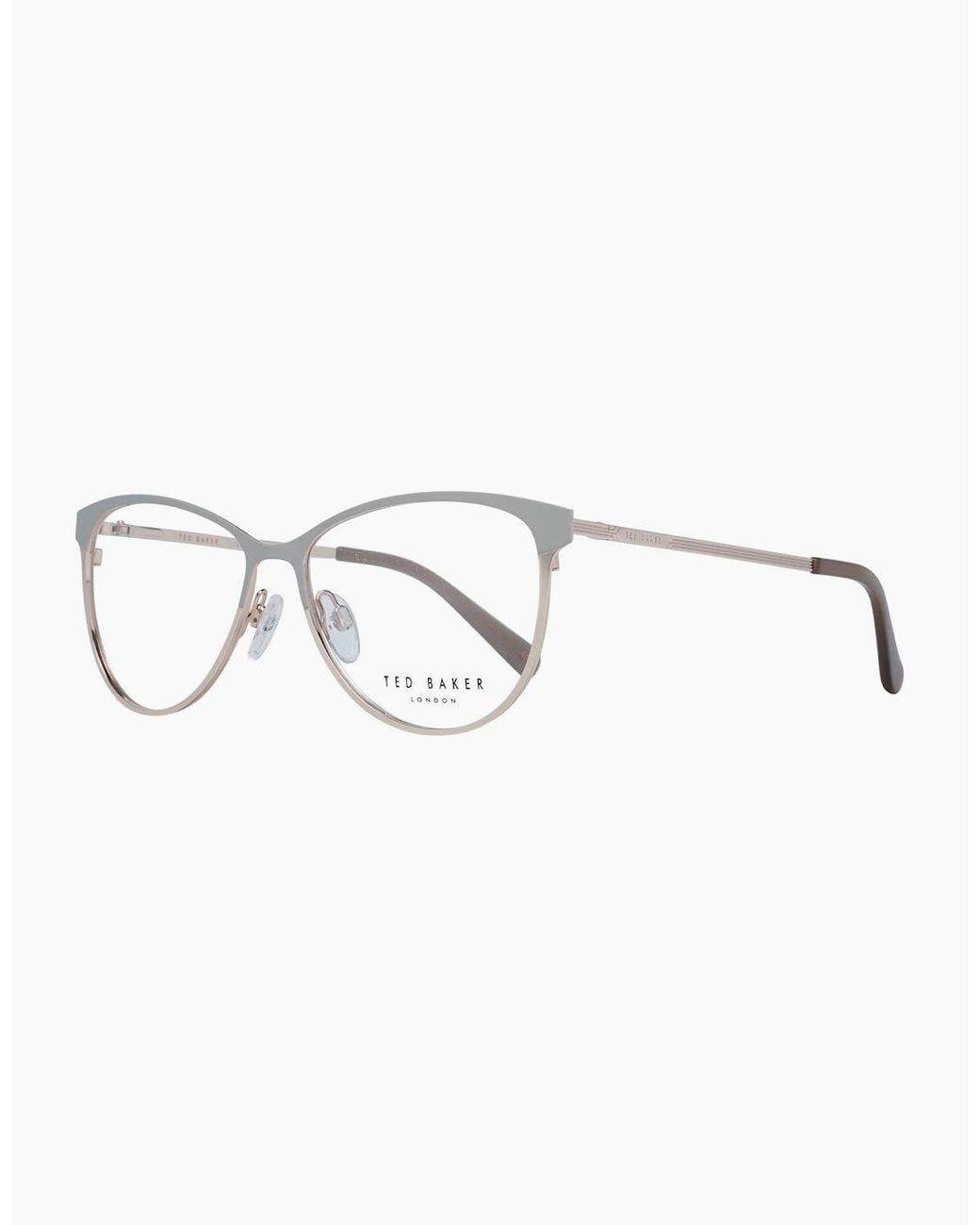 Ted Baker Gray Optical Frame Tb2255 905 54 Aure