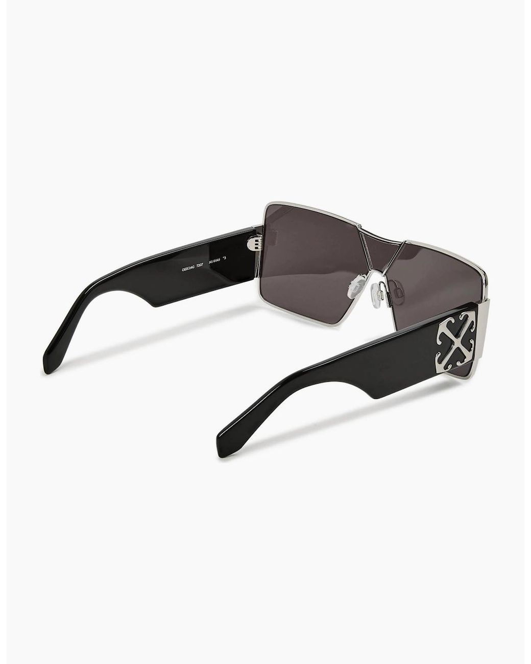 Off-White c/o Virgil Abloh Black Off Aspen Sunglasses for men