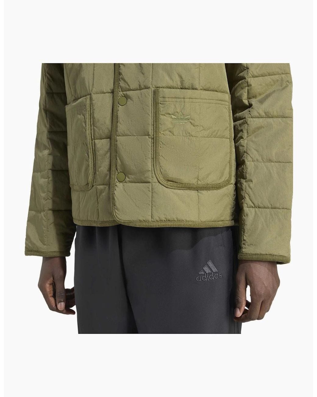 Adidas Green Qlt Jacket for men