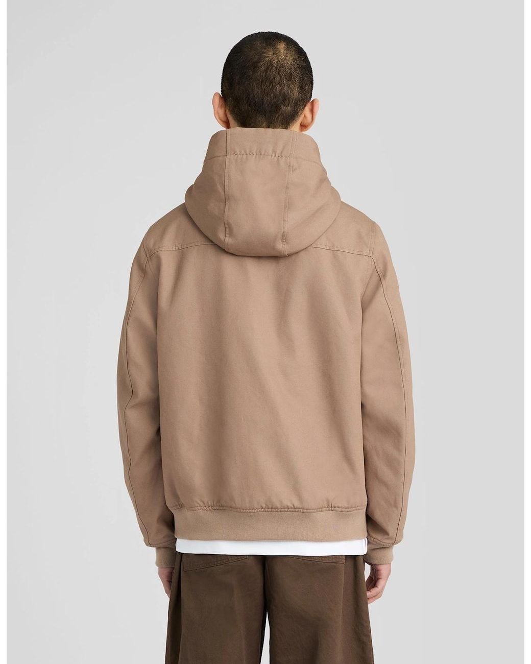 Lyle & Scott Natural Padded Canvas Jacket for men
