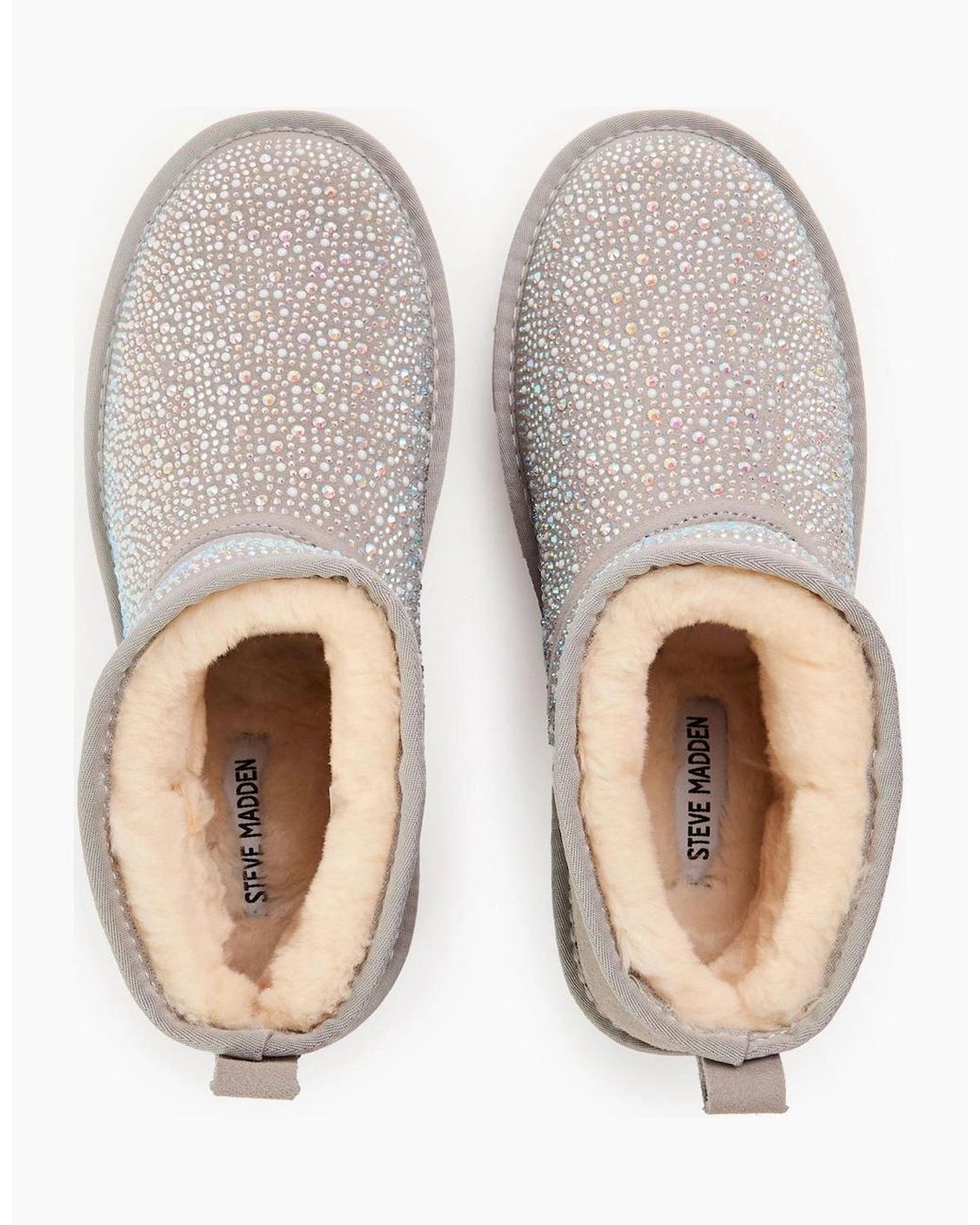 Steve Madden Gray Clydes Snug Boots