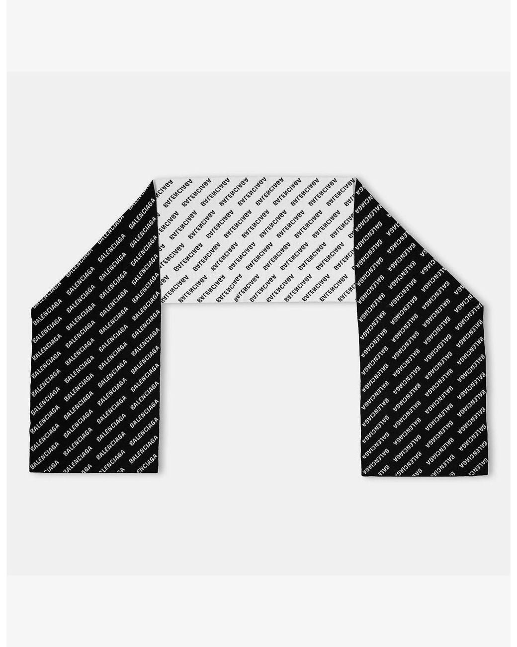 Balenciaga Black Scarf
