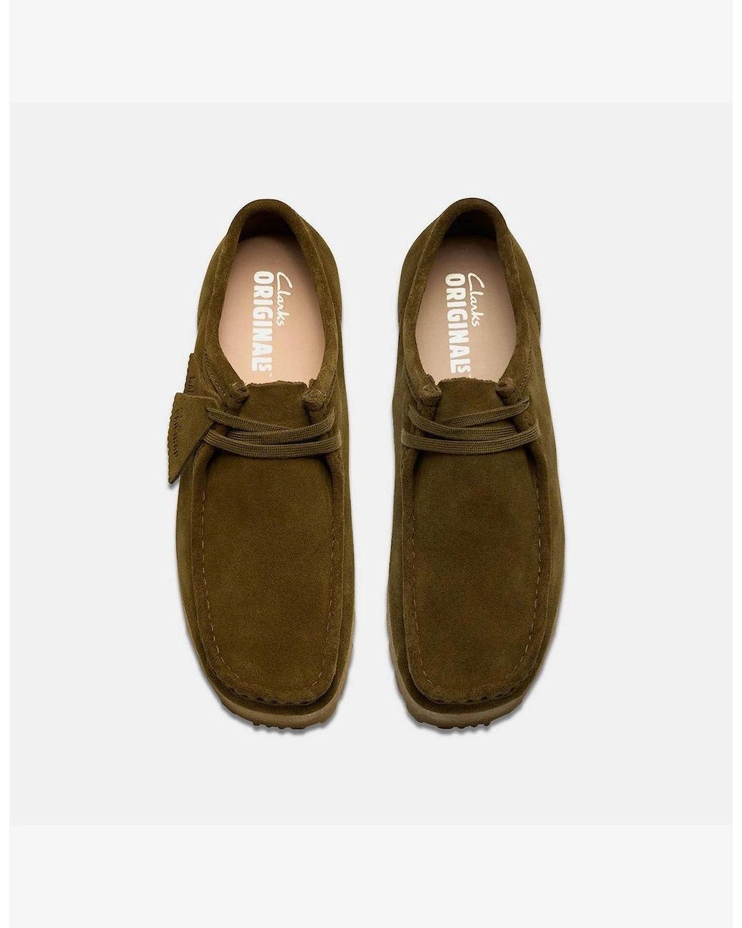 Clarks Brown Wallabee Rb Boat Shoes for men