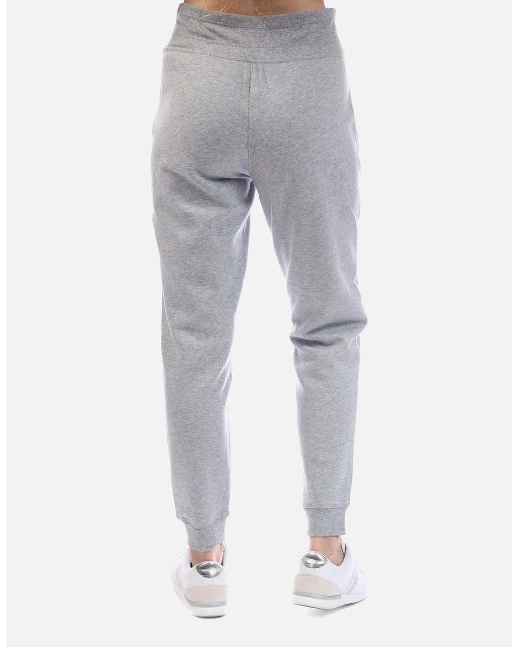 DKNY Gray Embellished Logo Jogger Pant With Pockets