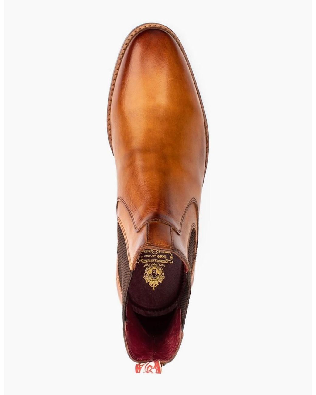 Base London Brown Scout Chelsea Boots for men