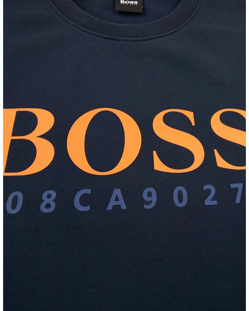 Boss Blue Stadler 19 Code Sweater for men