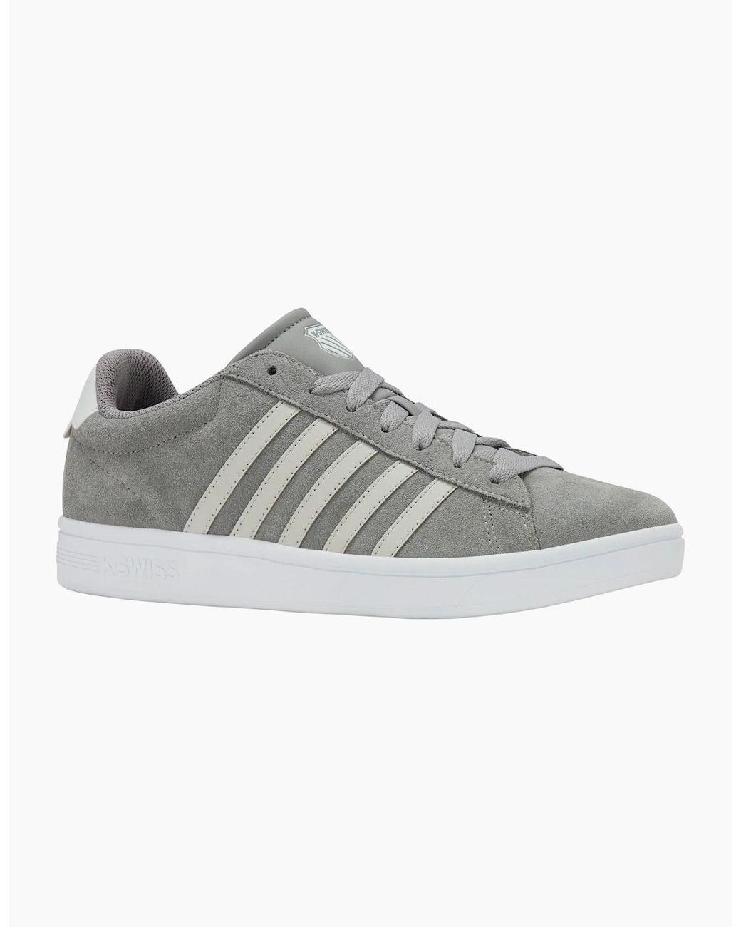 K-swiss Gray K.Swiss Court Tiebreak Ii Sneaker Light for men