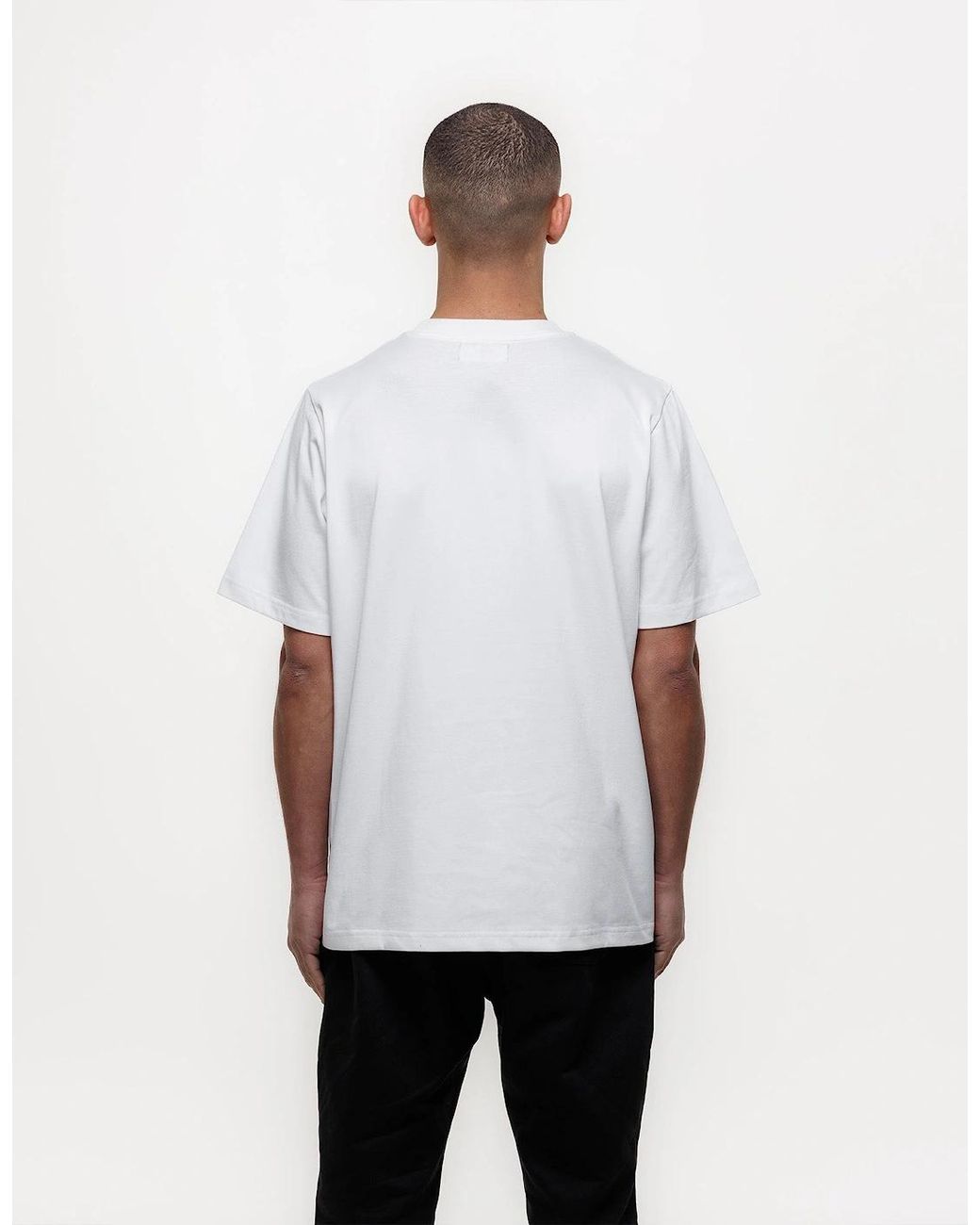 Magrit Blue Rivera Printed T-Shirt for men