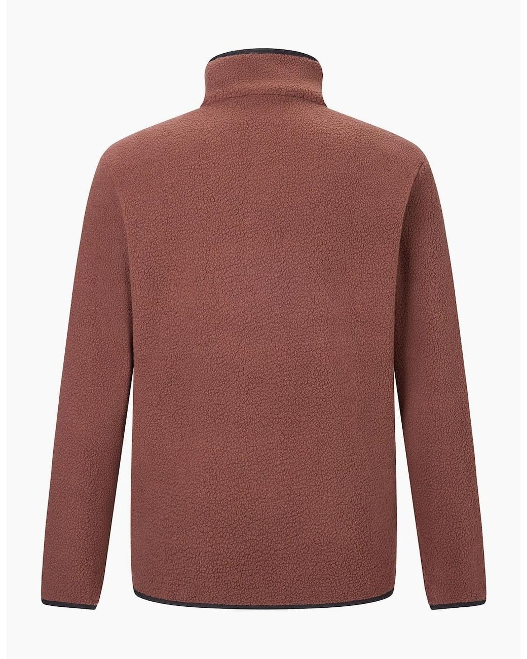 Regatta Brown Frankie Borg Fleece Jacket for men