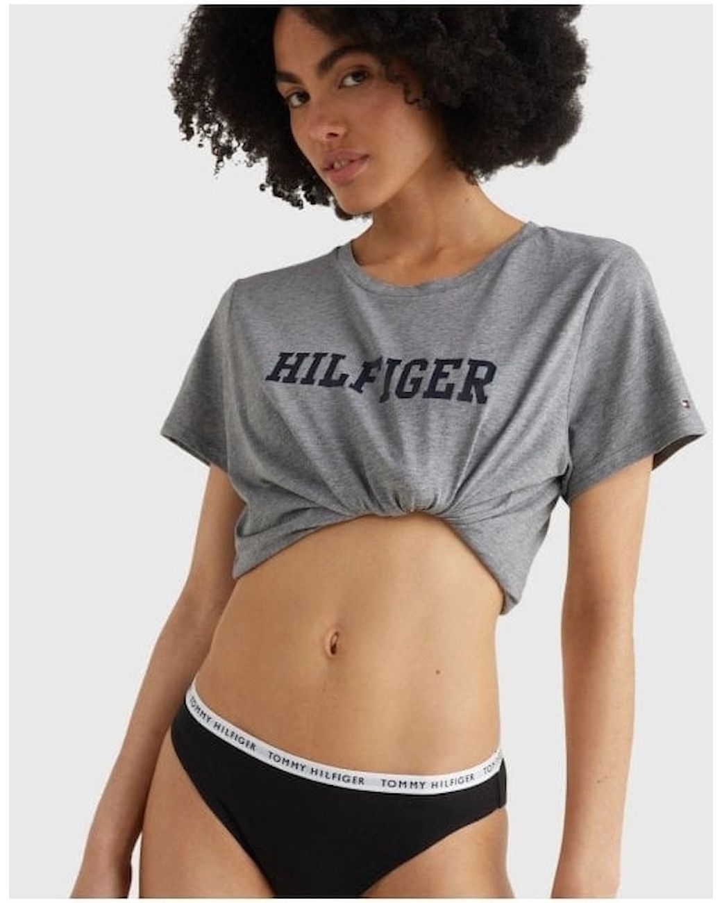 Tommy Hilfiger Black 3-Pack Logo Waistband Bikini Briefs