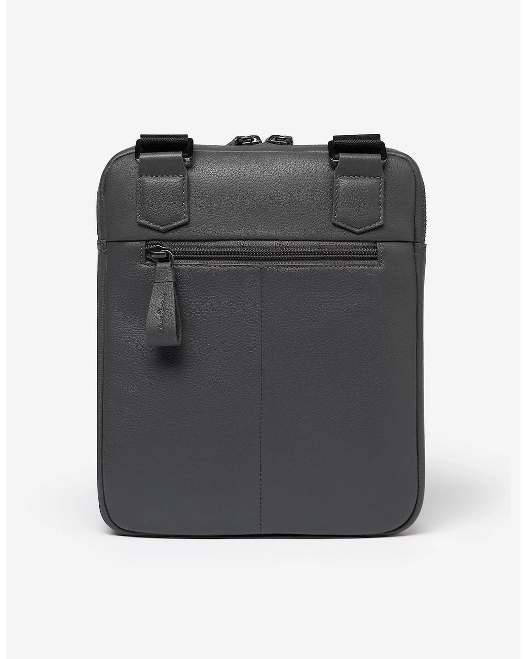 Oliver Sweeney Black Calf Leather Cross Body Bag for men
