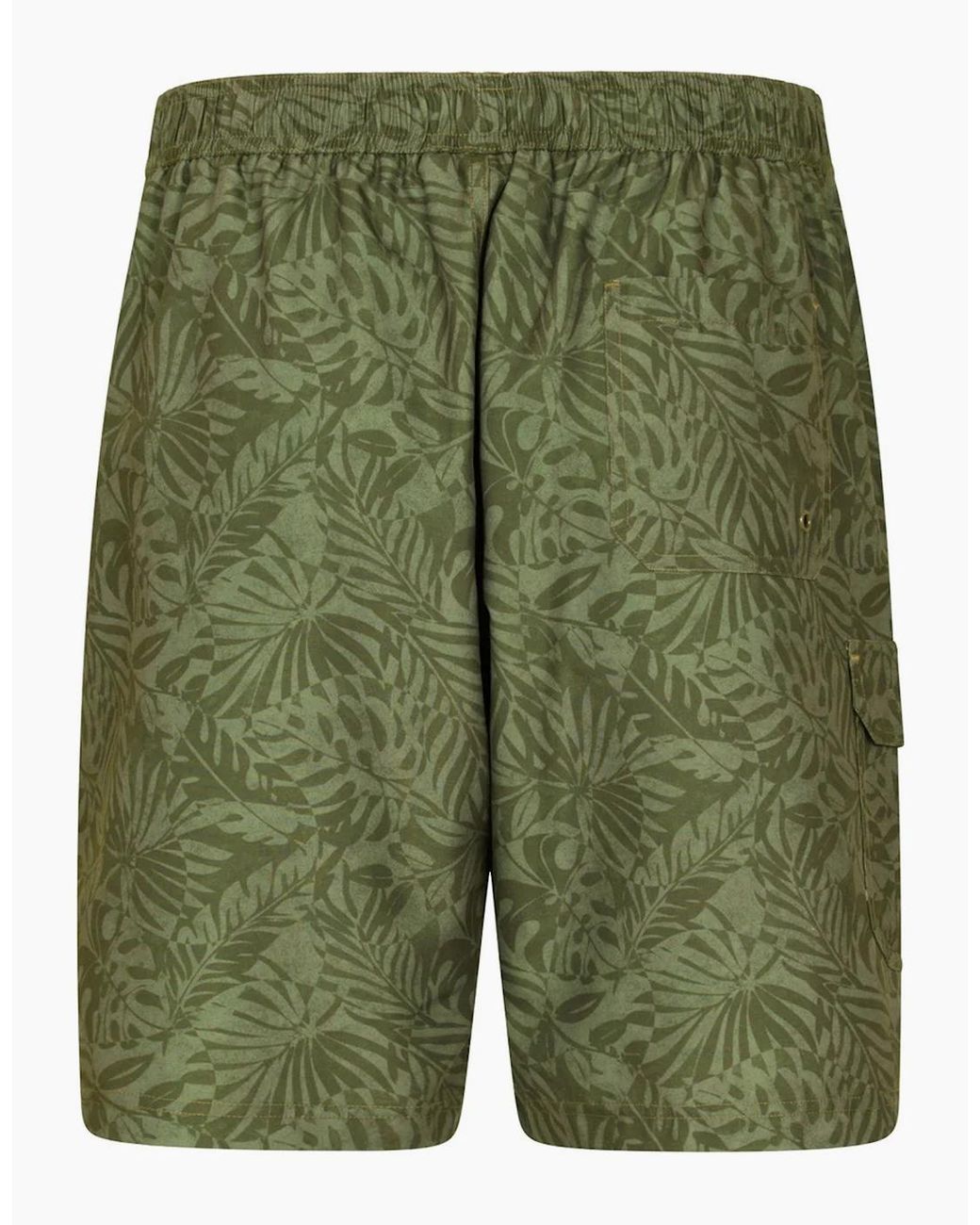 Mountain Warehouse Gray Ocean Camouflage Boardshorts for men