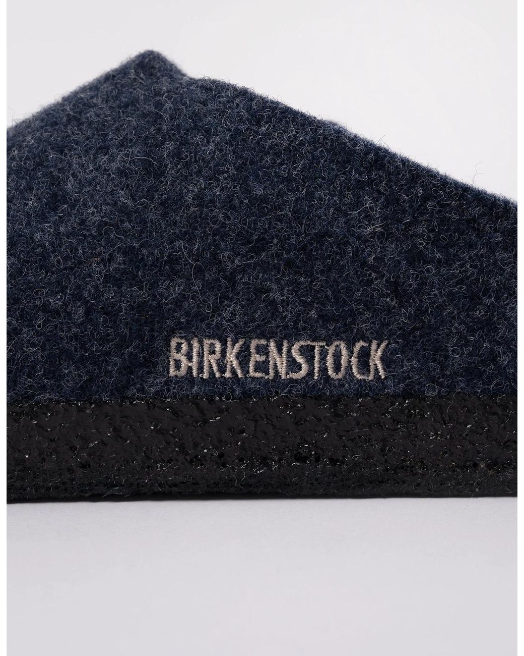 Birkenstock Clogs Blue Anatomically Shaped Cork-Latex Footbed (Shearling Footbed) Upper: Wool Felt Footbed Lining: Shearling Sole: Latex Details: C