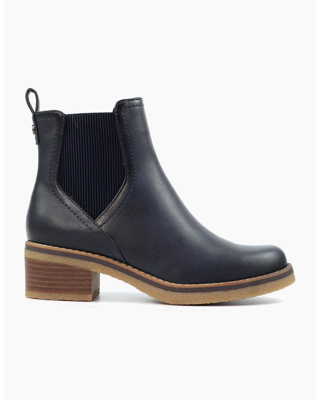 Lunar Blue Conrad Ankle Boots