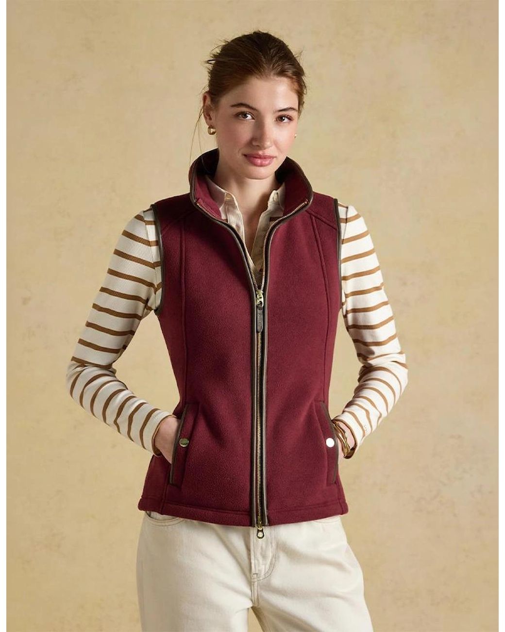 Joules Red Heritage Gilets