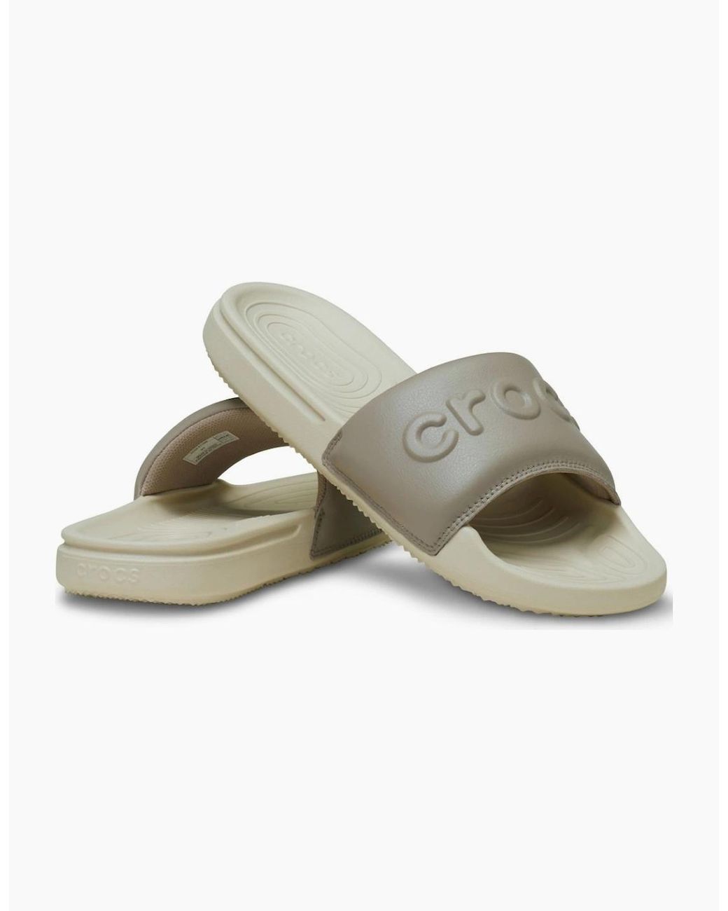 CROCSTM Gray All Day Eva Bone/Taupe Slides