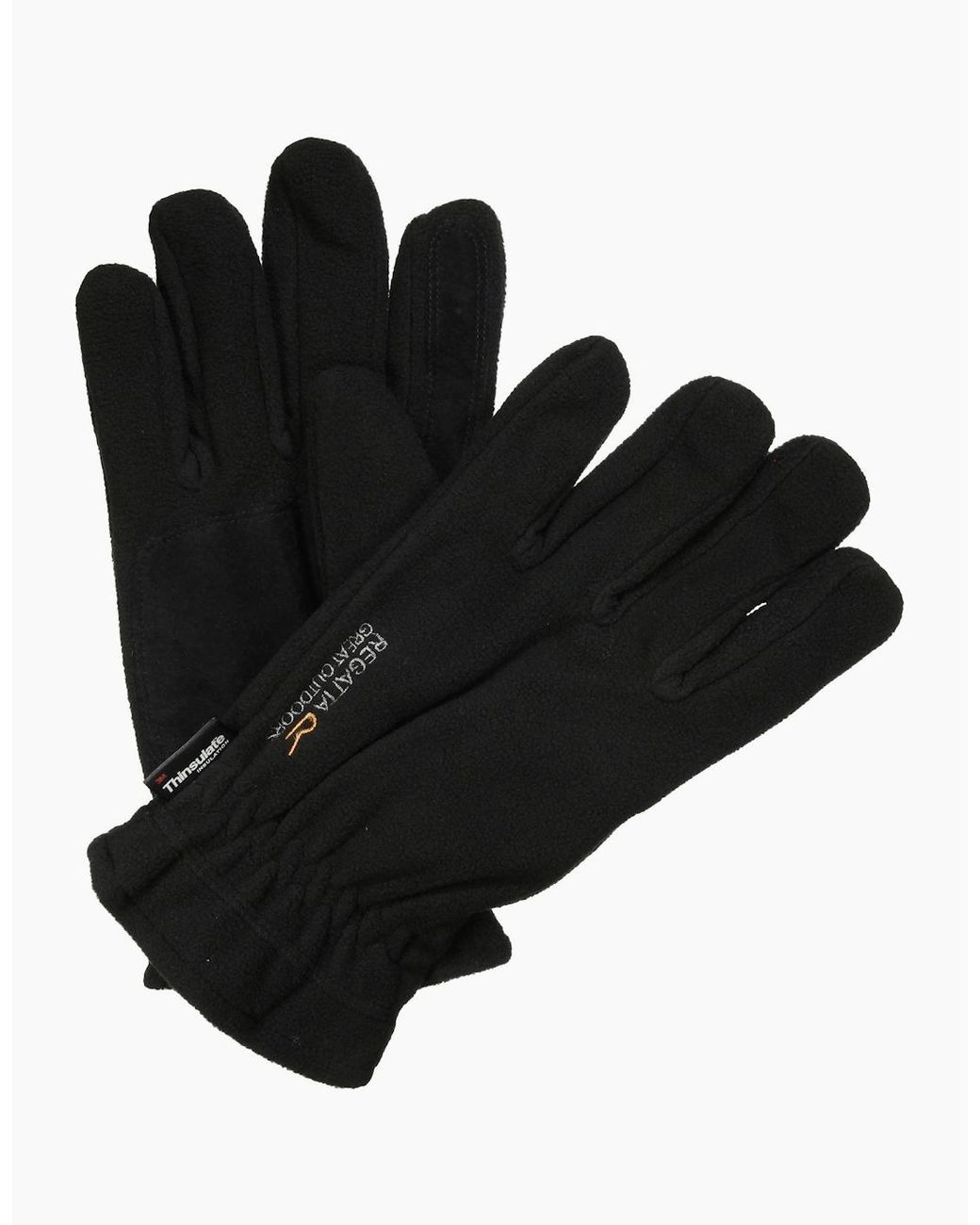 Regatta Black Great Outdoors Adults Kingsdale Gloves