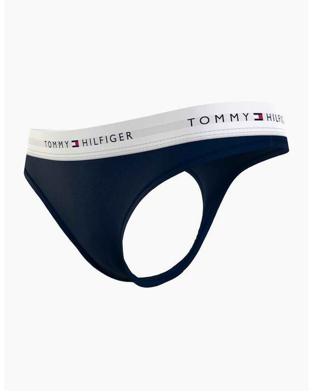 Tommy Hilfiger Blue Tommy Icons Thong