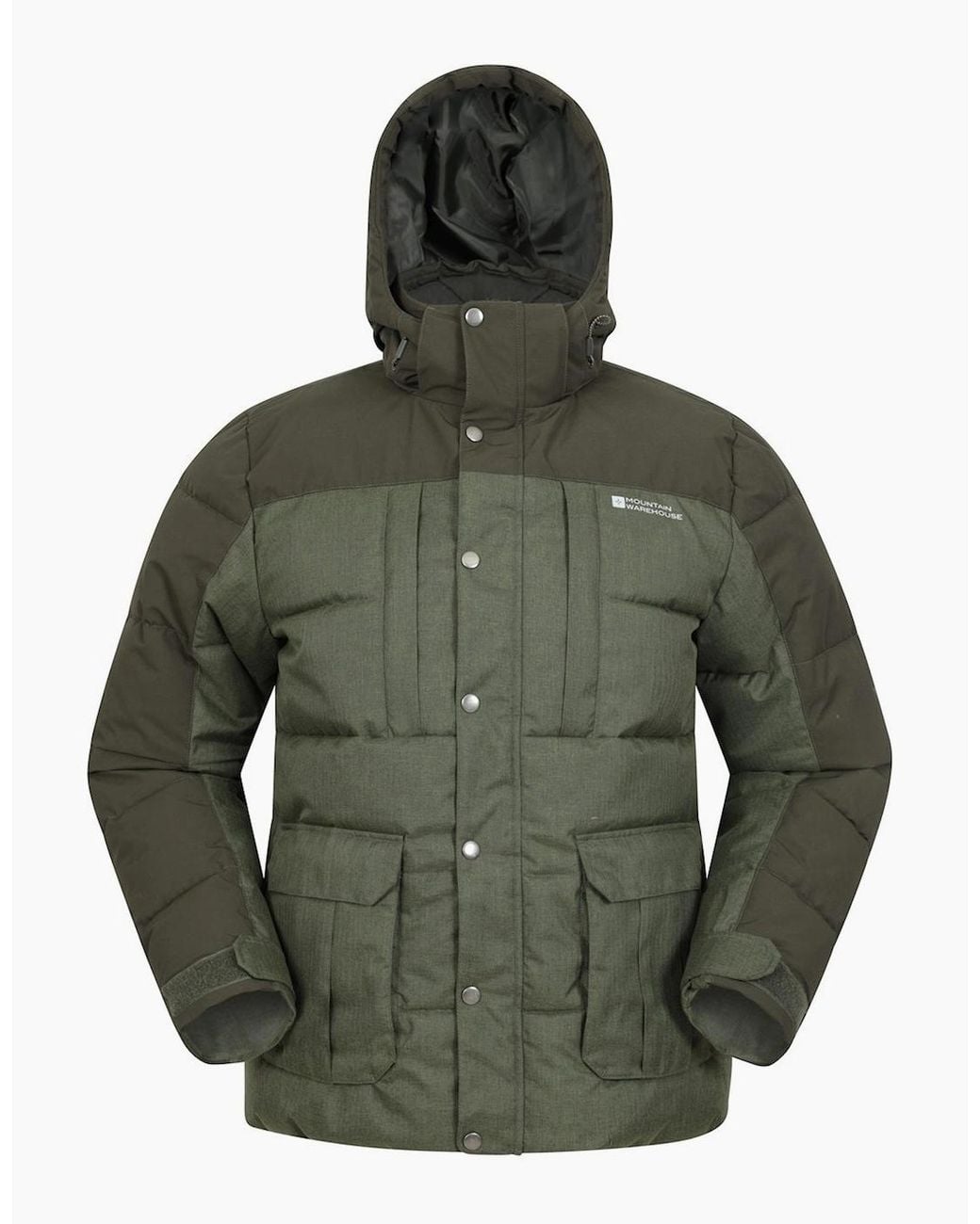 Mountain Warehouse Green Shock Padded Jacket for men