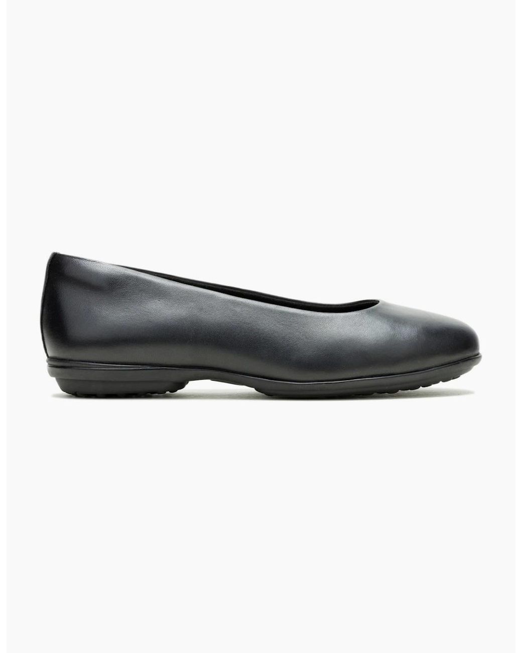 Hush Puppies Black Alice Ballerinas