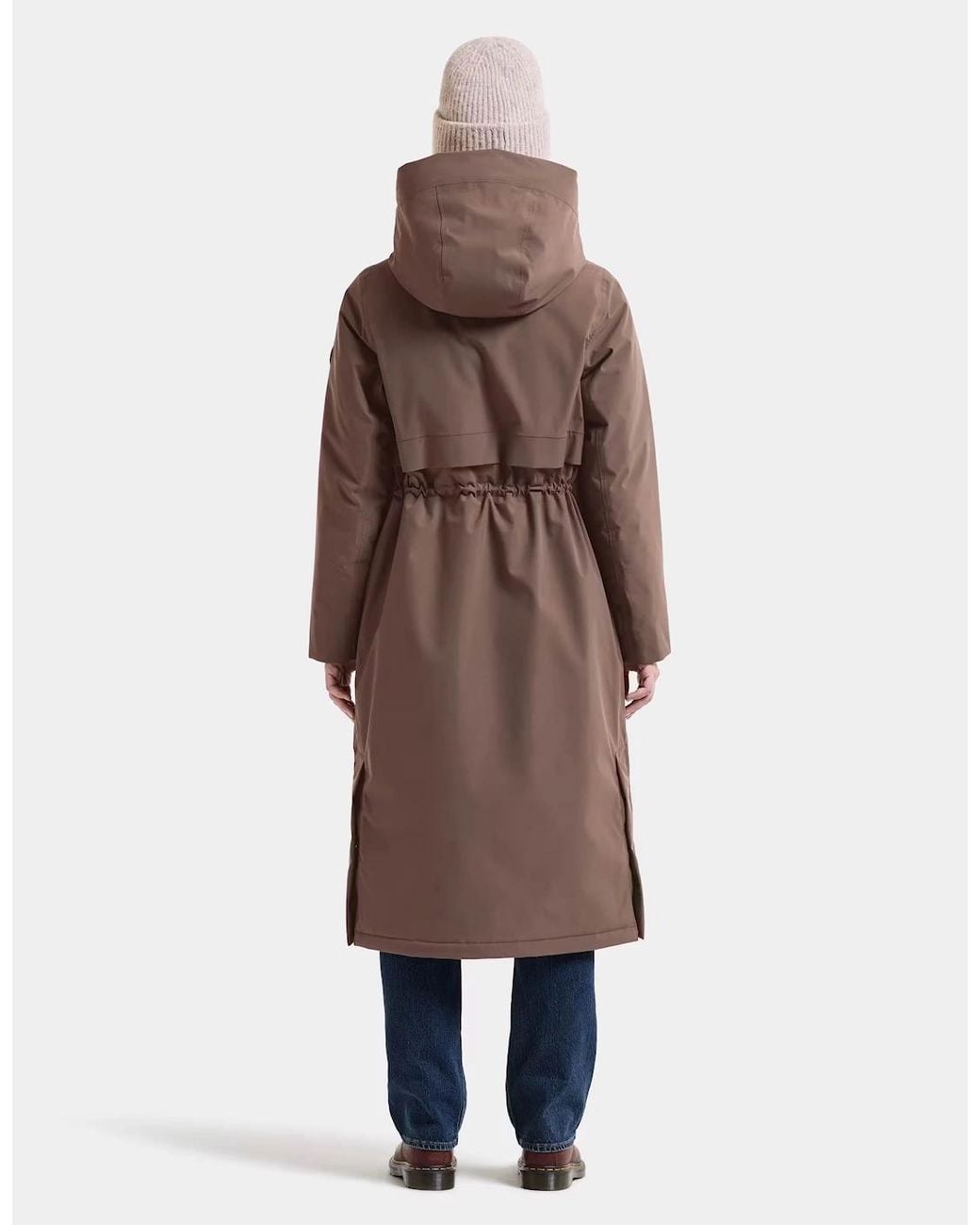 Didriksons Brown Melody Long Parka 2