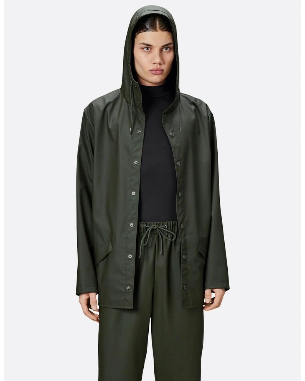 Rains Black Jacket