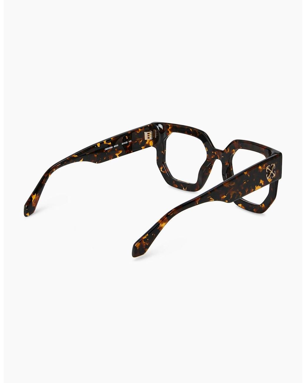 Off-White c/o Virgil Abloh Brown Off Eyewear Style 8B for men