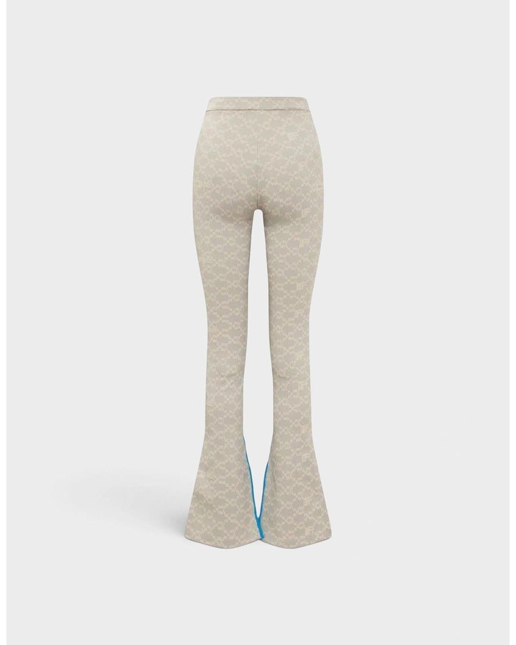 Off-White c/o Virgil Abloh Natural Monogram Split Leggings