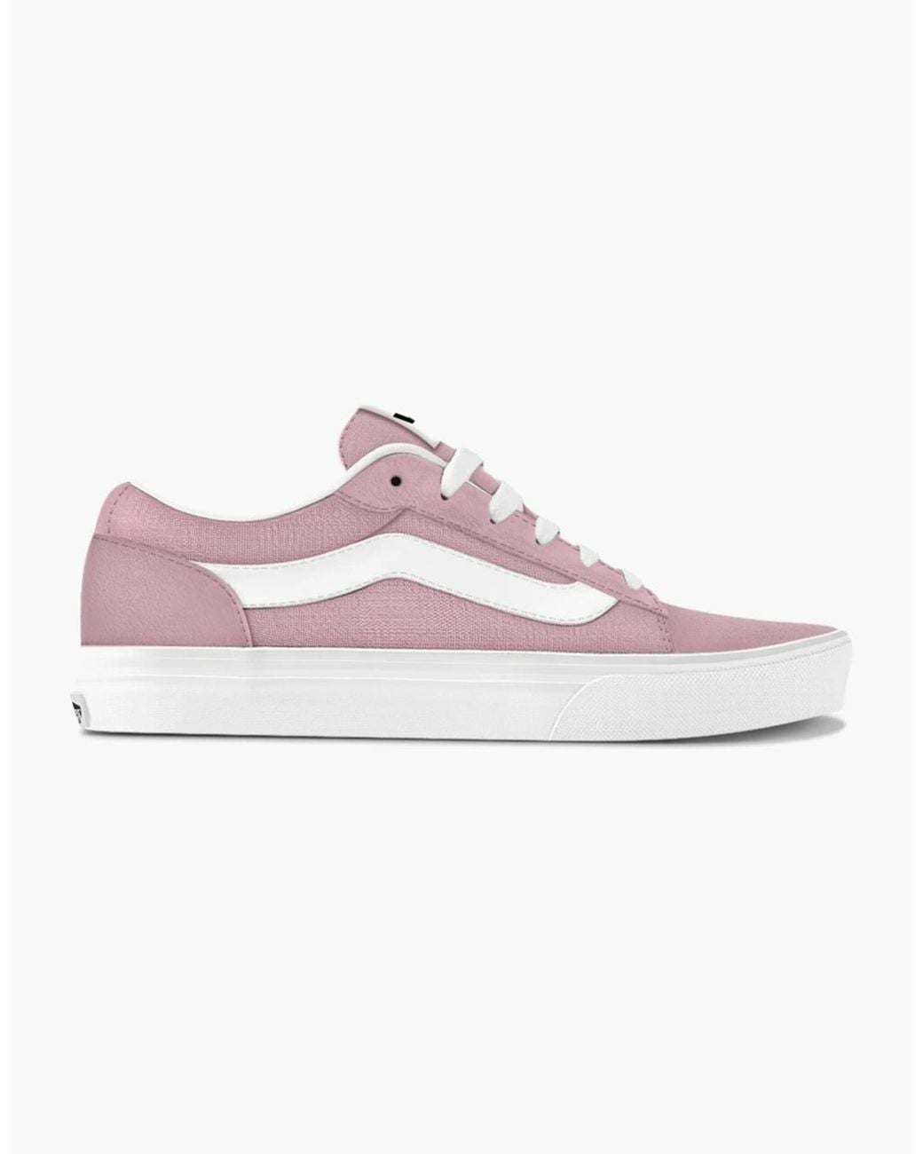 Vans Pink Vero Ls Canvas Trainers