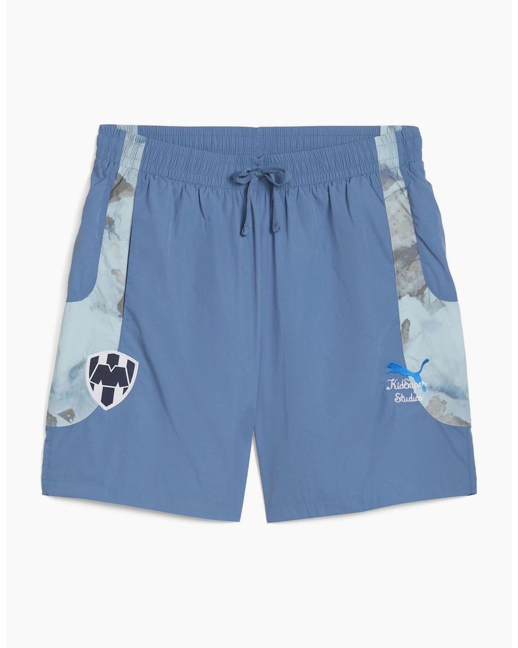 PUMA Blue Cf Monterrey Licensed Football Shorts for men