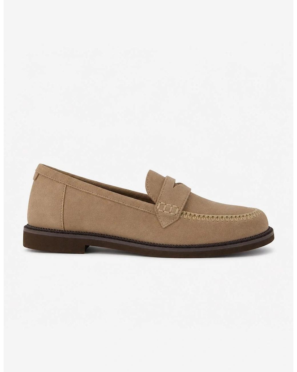 TOMS Natural Marie Loafer Shoes Taupe