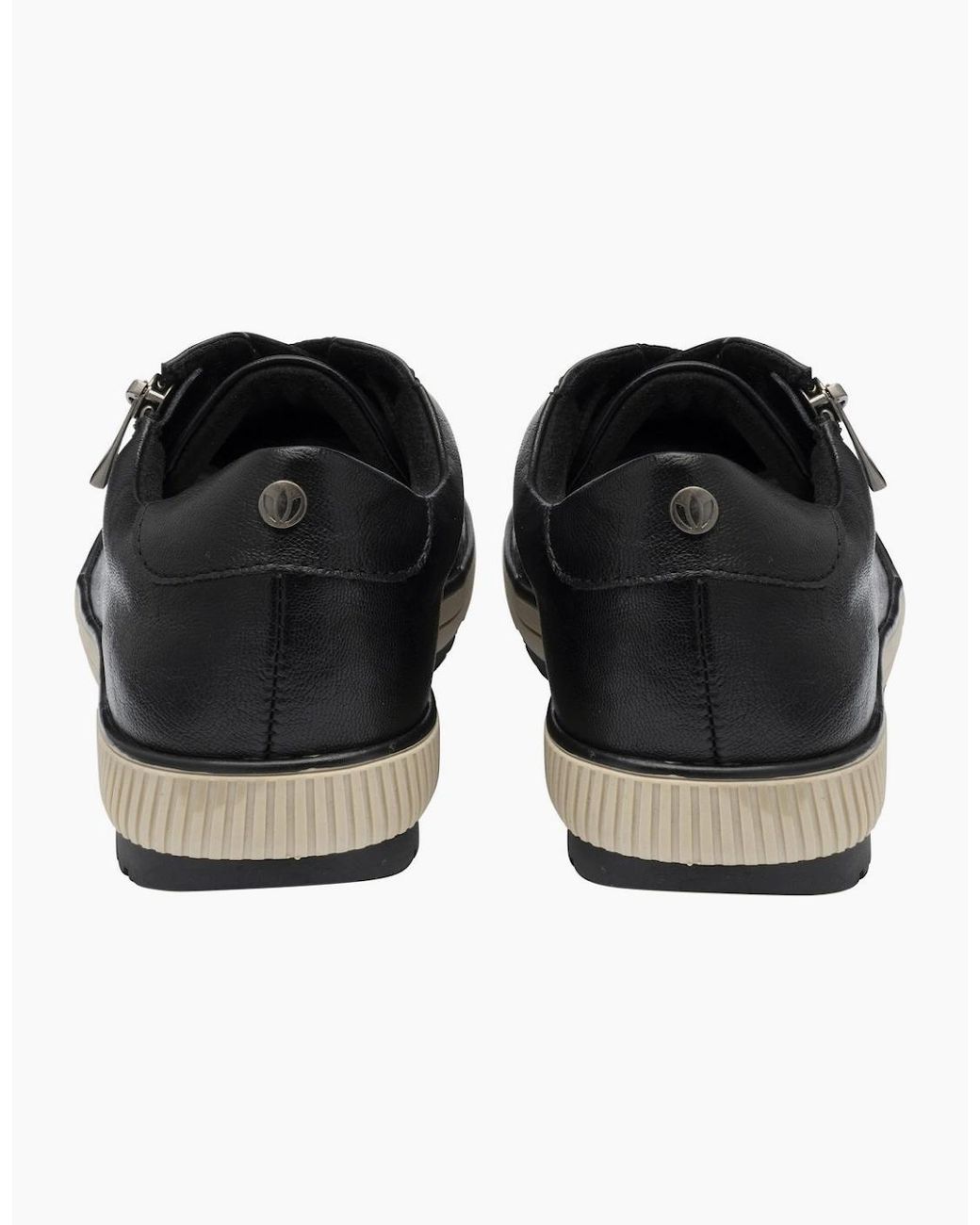 Lotus Black Ginny Trainers