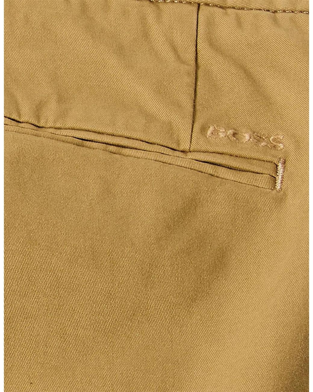 Boss Natural Kaito3 D Solid Patterned Slim Chinos for men