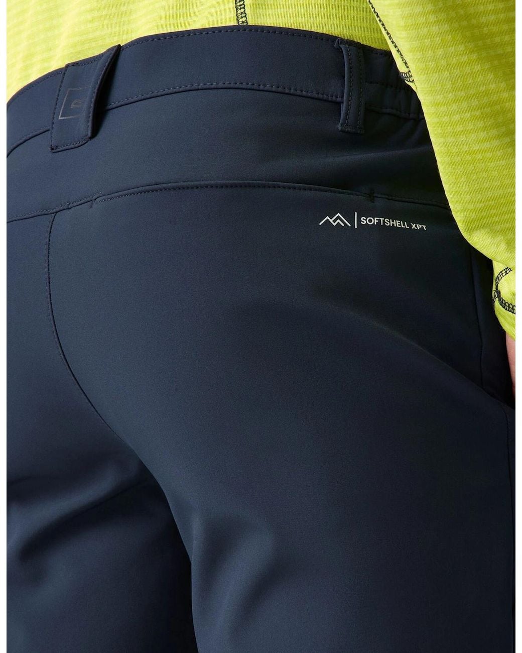Regatta Blue Geo Softshell Hiking Trousers for men