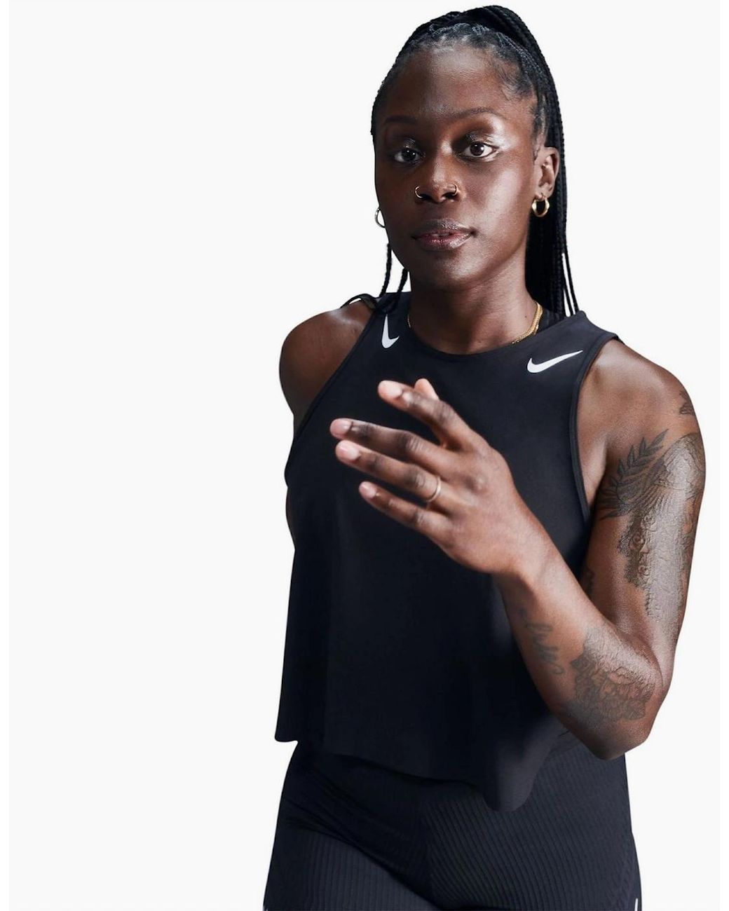 Nike Black Aeroswift Running Vest