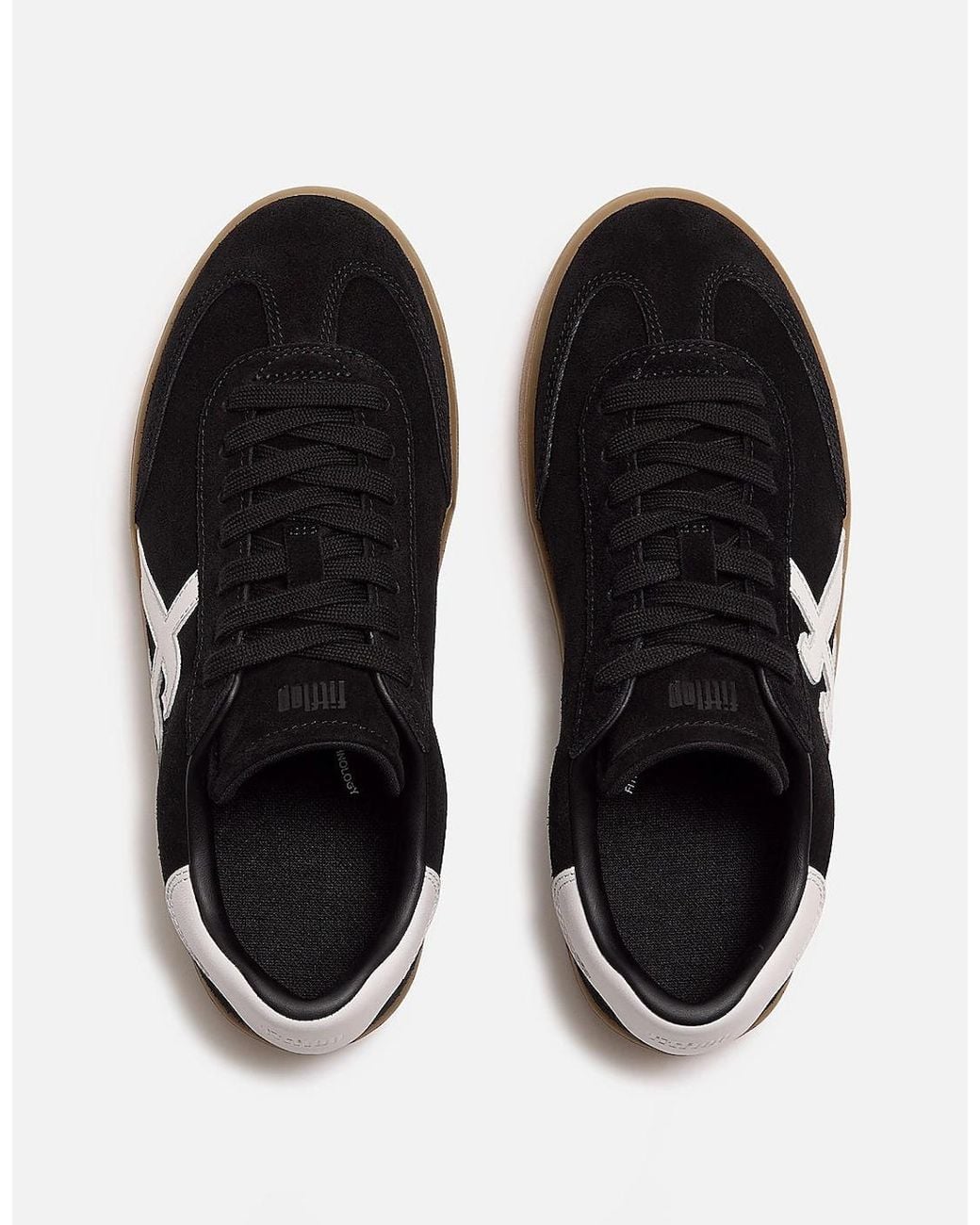 Fitflop Brown The Dash T-Toe Suede Sneakers