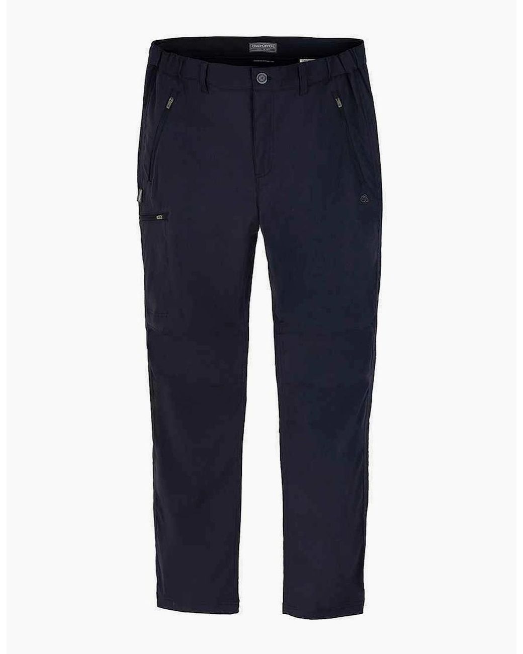 Craghoppers Black Expert Kiwi Pro Stretch Hiking Trousers for men