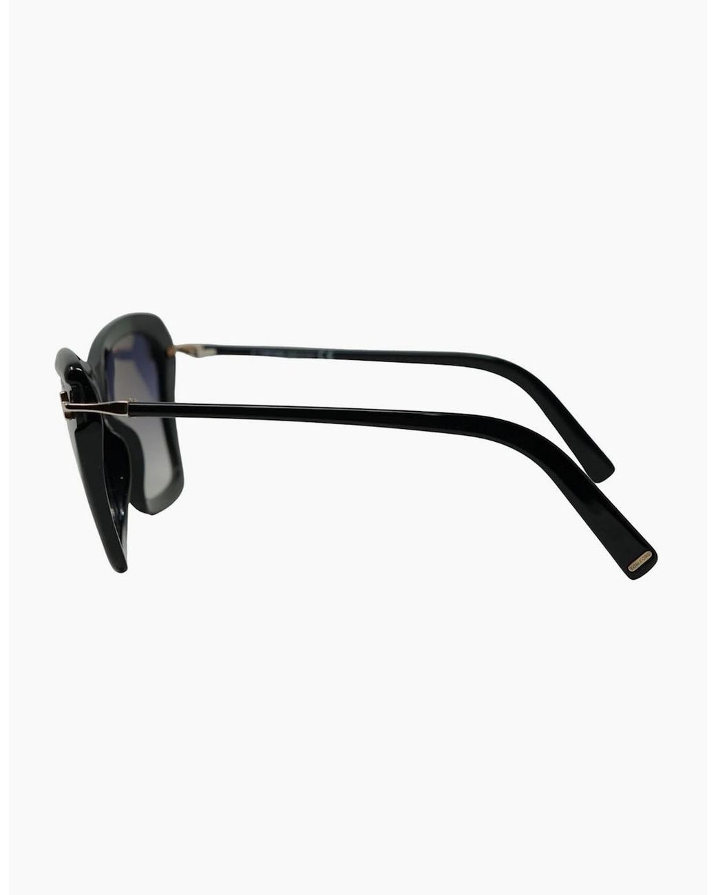 Tom Ford Black Leah Ft0849 F 01B Sunglasses