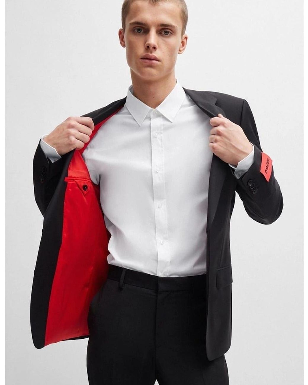 Boss White Slim Fit-Shirt for men