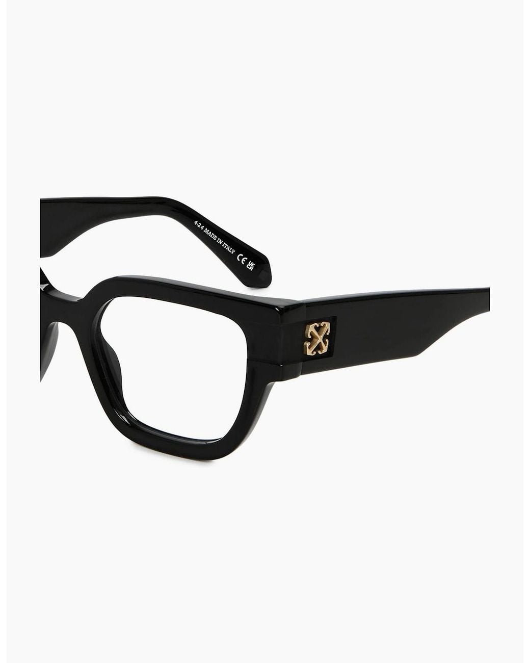 Off-White c/o Virgil Abloh Black Off Eyewear Style 85 for men