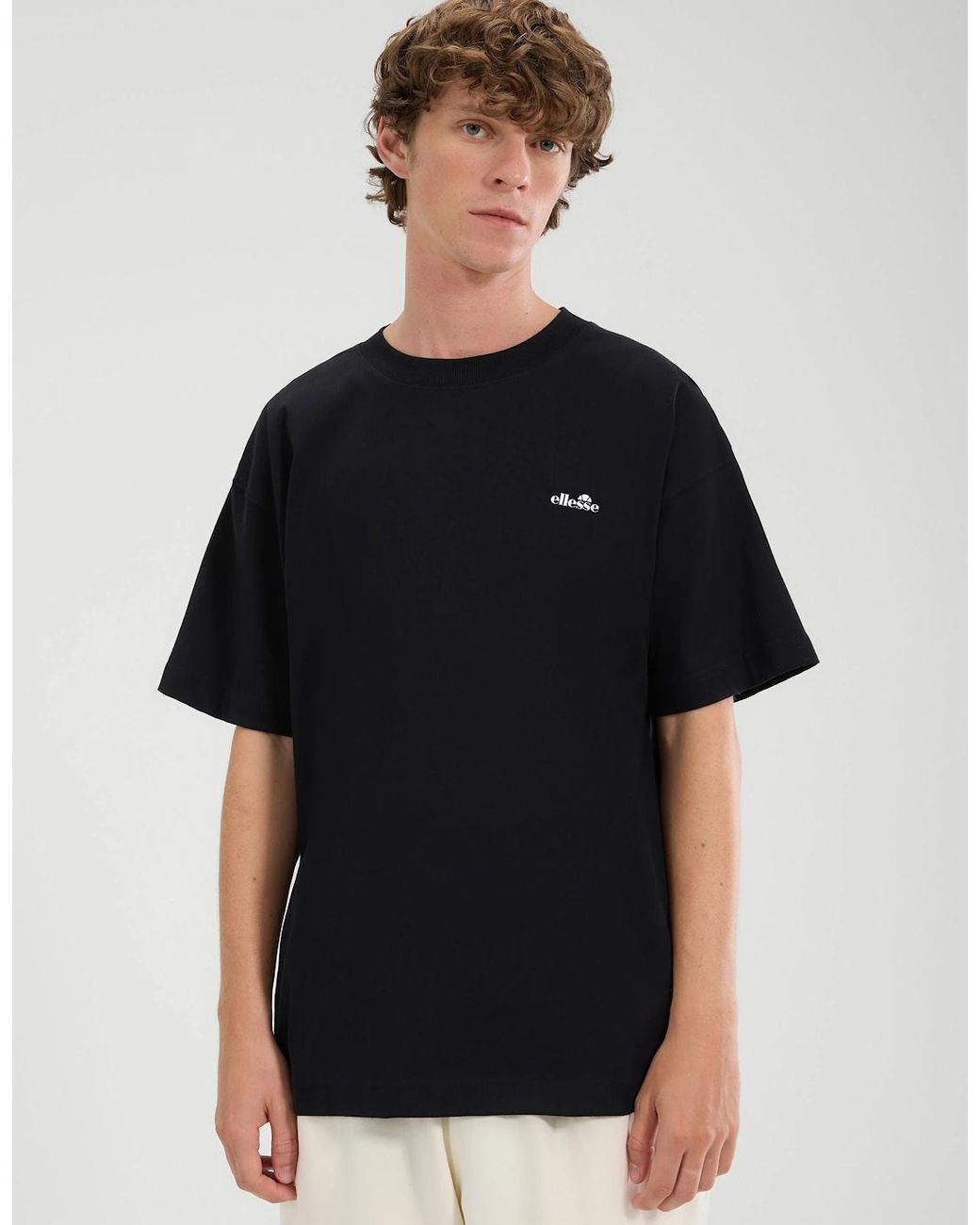 Ellesse Black Suisio T-Shirt for men