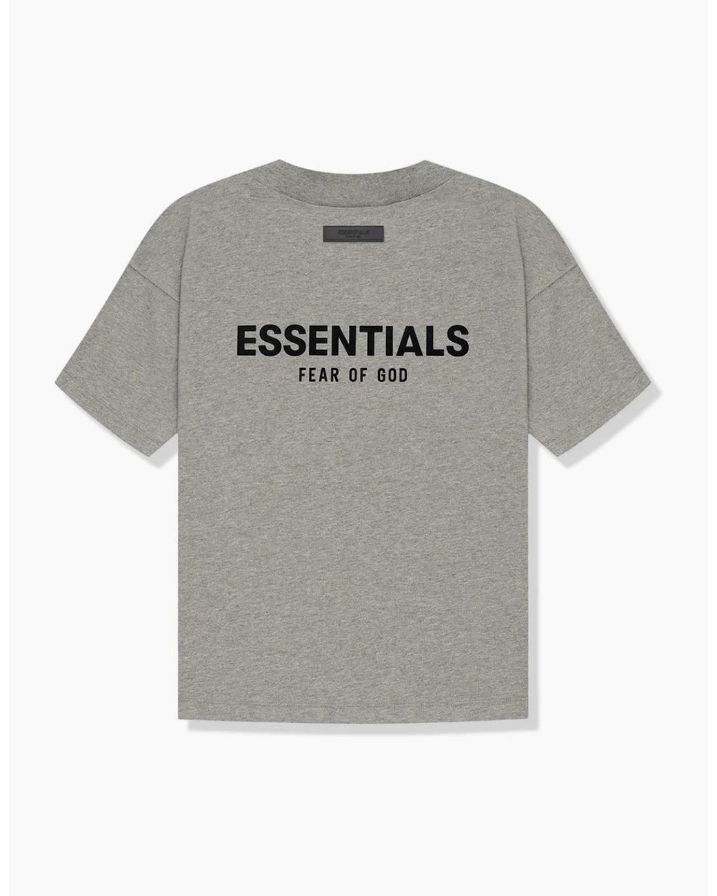 Fear Of God Gray Tee 'Dark Oatmeal'