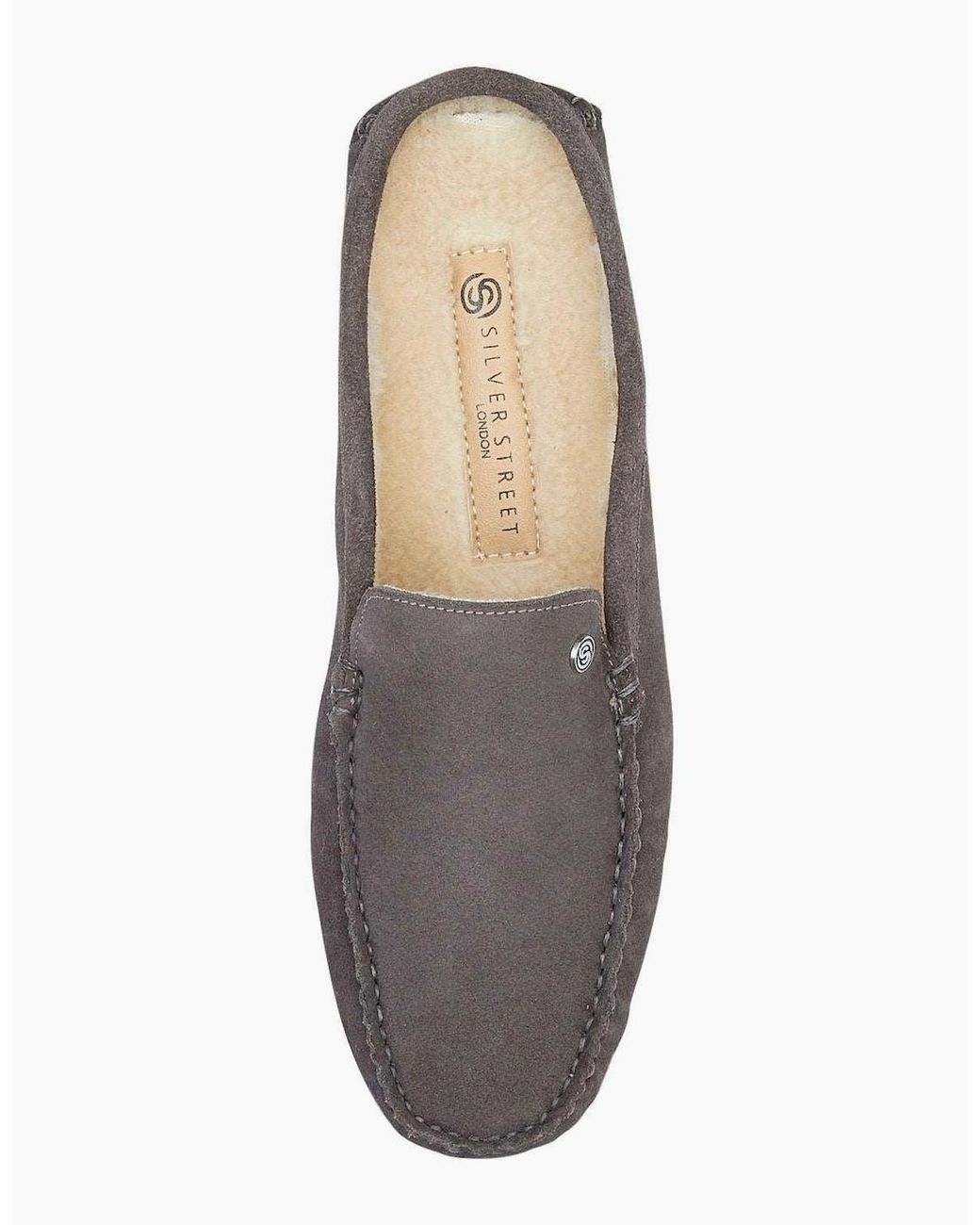 Silver Street London Gray Walbrook Loafers for men
