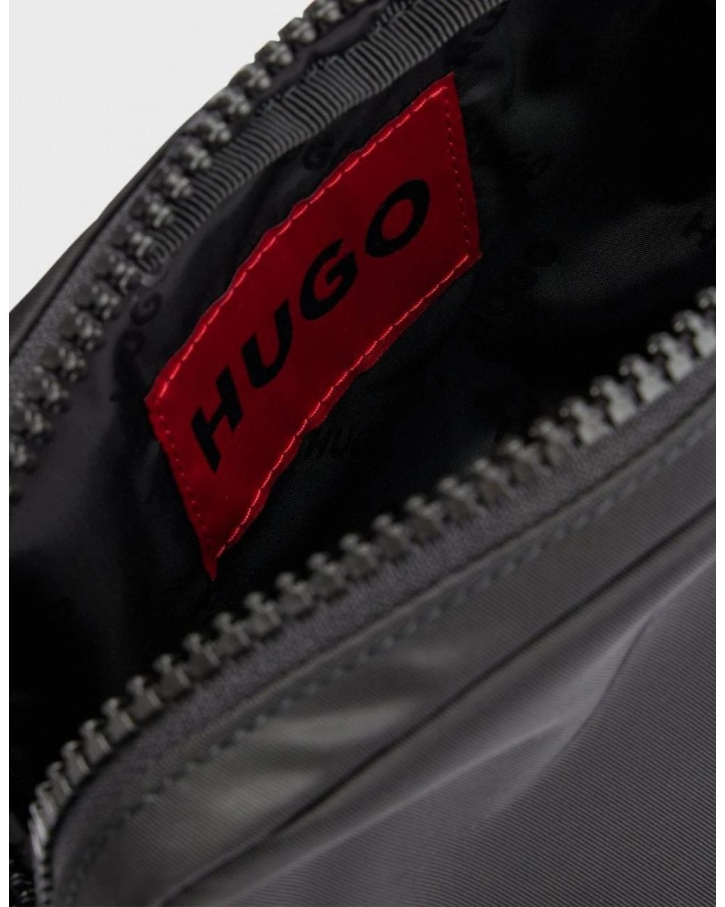 Boss Black Hugo Ethon 2.0N Reporter Bag With Logo Patch for men