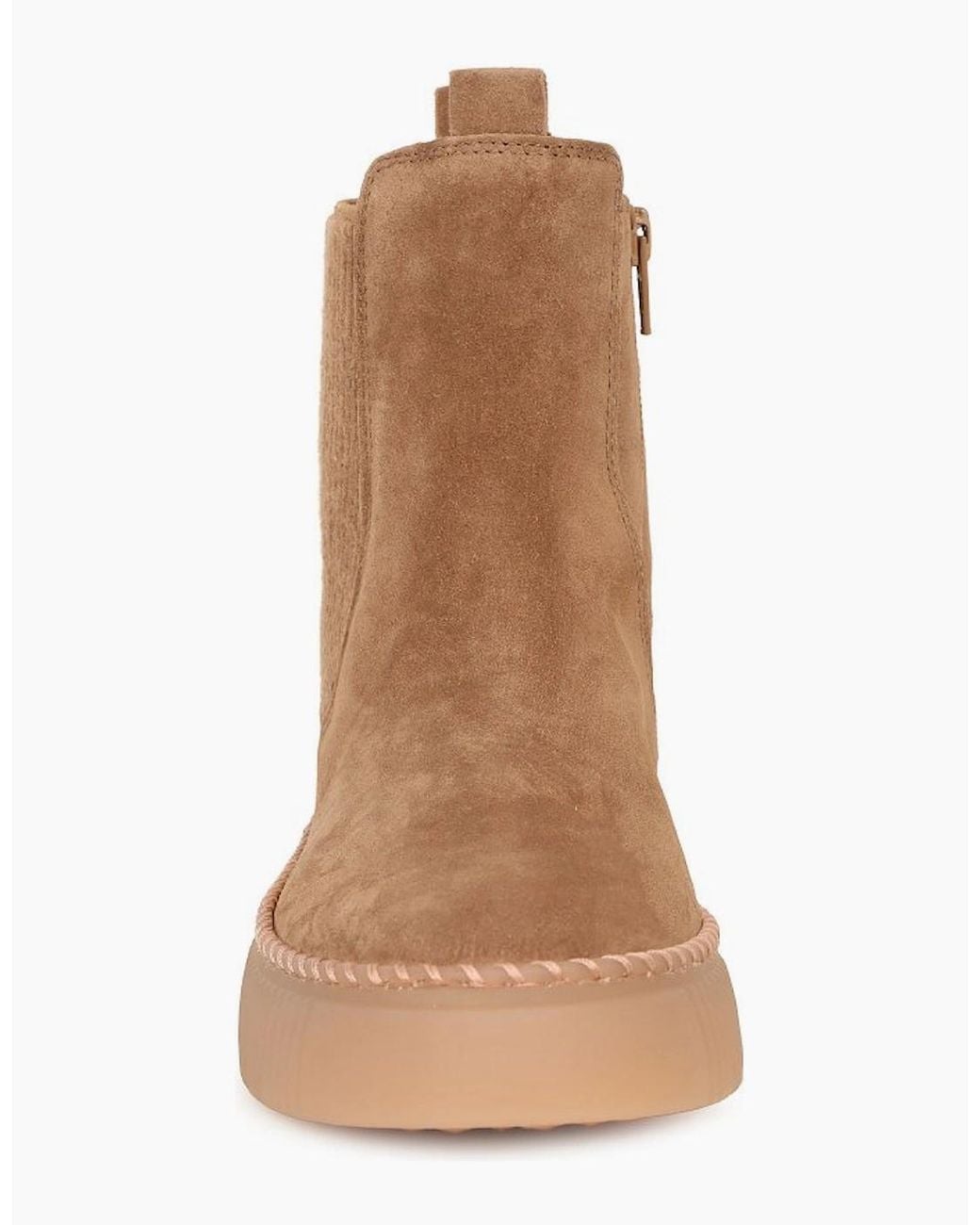 Gabor Brown Relaxed Chelsea Boots