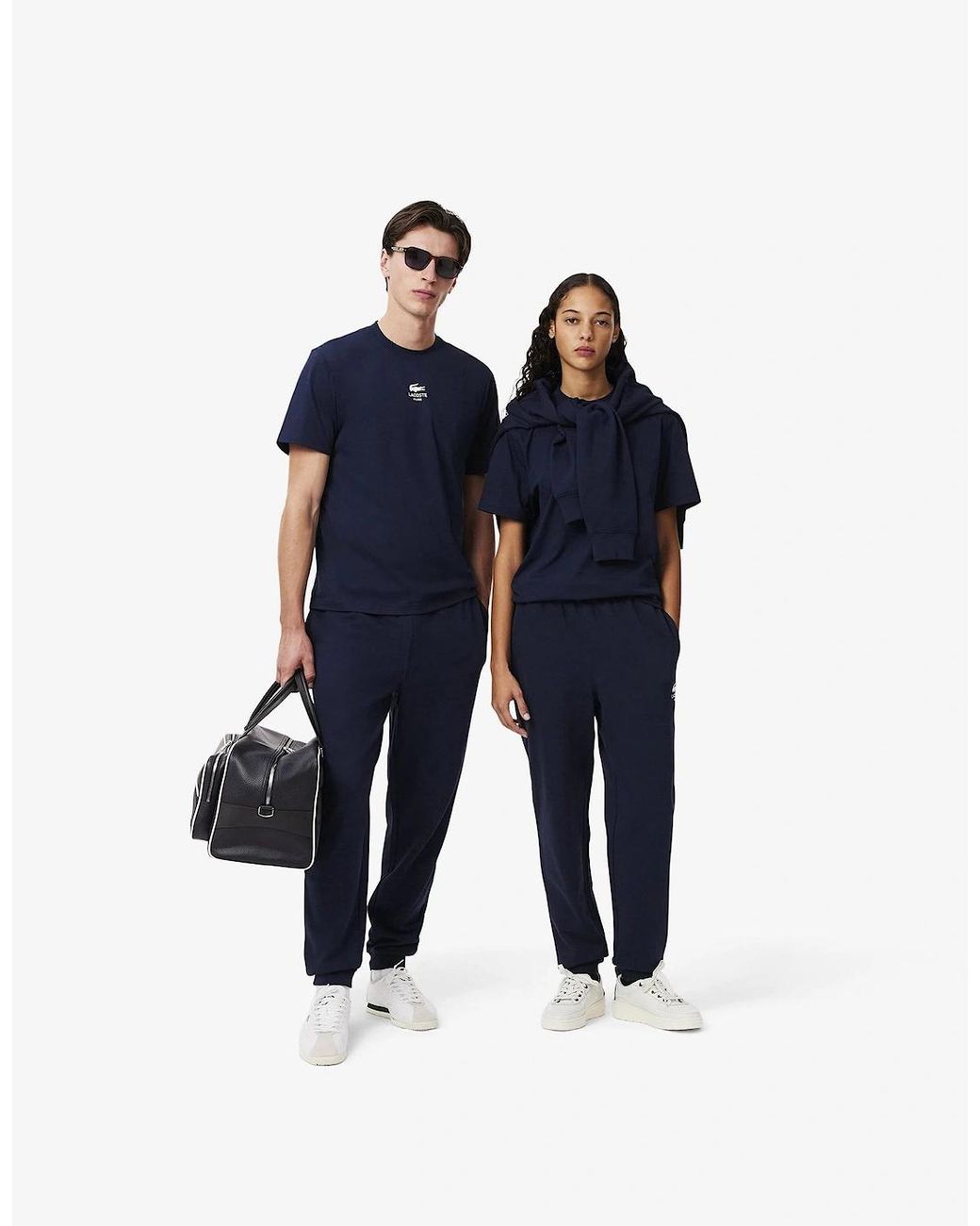 Lacoste Blue Leg Sweatpants for men
