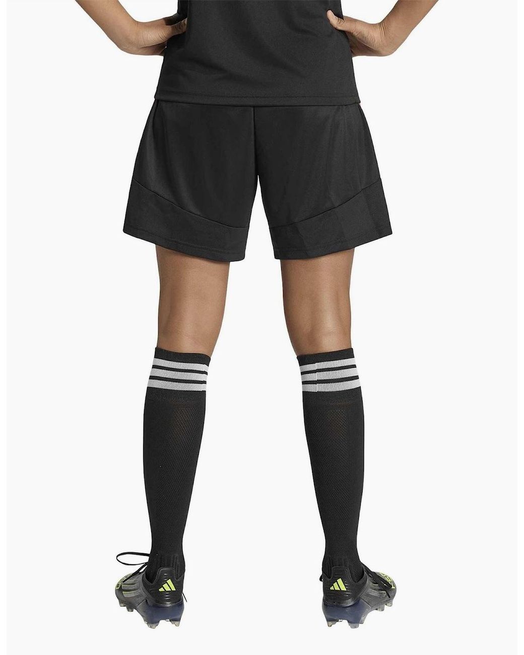 Adidas Black Tiro 26 Athletic Shorts With Elasticated Waistband